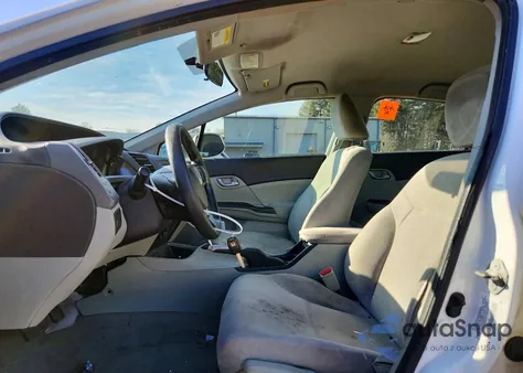 2012 Honda Civic Lx z USA, uszkodzony, nr VIN 2HGFB2F53CH545498